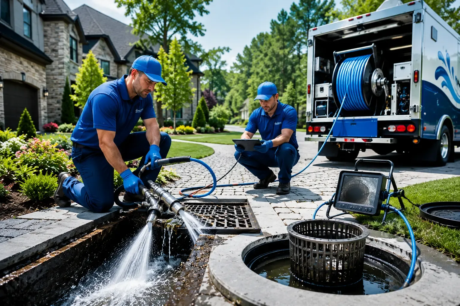Local outdoor drain cleaning professionals in North Lawrence, OH
