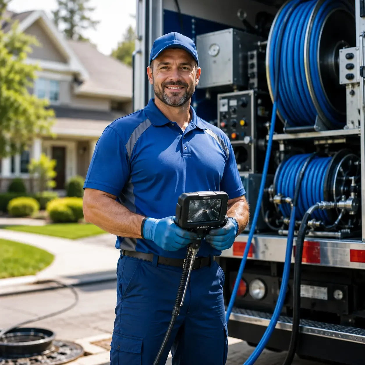 Local outdoor drain cleaning specialists in North Lawrence, OH